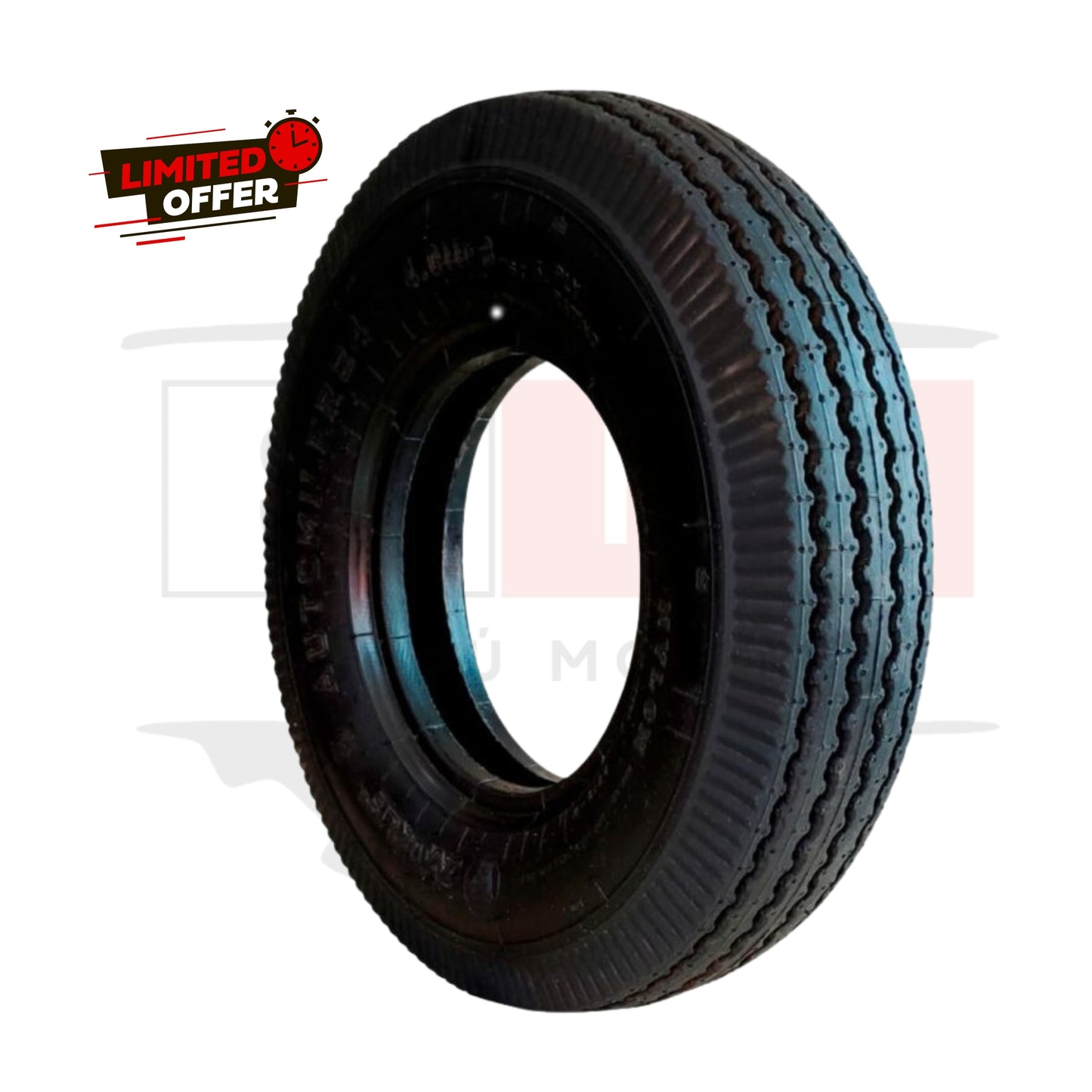 LLANTA AUTOMILLER MRF + CÁMARA 4.00 X 8 ORIGINAL